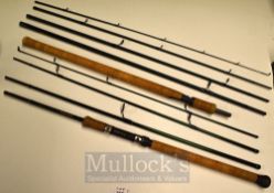 Normark Bob James big game spinning rod, 9’6” 4 piece travel with single leg lined guides,