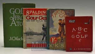 Early golf instruction books from 1904 onwards (4) - “Golf Guide and How to Play Golf” by James