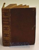 Walton Isaac – The Complete Angler 1837 Tilt edition 2 frontis plates 2 volumes in one, original