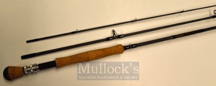G Loomis Slate Custom Blank, 9’ 3 piece graphite salmon fly rod, F10810 7”cork handle with wood