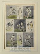 The Surrey v Oxford University Cricket Match At The Oval 24, 25, 26 June Cricket Print the