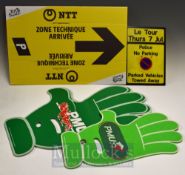 Tour De France Advertising merchandise – To include 2014 Sign British stage, 2019 Technique Zone