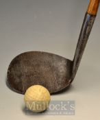 The Giant Niblick showing the Hendry and Bishop Mitre Brand stamped NC Woolley of Edinburgh with