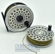 Daiwa SF-706 alloy salmon fly reel, 3.25”, 2 screw latch, smooth foot with line neoprene case