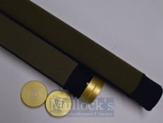 Pair of Hardy Rod Tubes – For Marksman Drifter 11’6# and 10’ 6# both plastic construction with metal