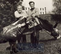 Henry Cotton Golfing Correspondence and photographs (5) - collection early 1970’s signed letters and