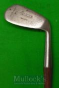 Scarce Tom Stewart ‘RTJ’ Mashie Niblick with the inspection dot to the toe stamped CE Hobley