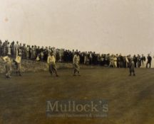 2x Early 20thc Western Mail News Press Golf Club Opening photographs et al (3) – featuring raising
