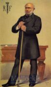 Vanity Fair Billiards Print – Mr Jules Grevy July 12th 1879, 24 x 19 f & g