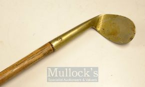 Original Sunday Golf Walking stick – fitted with Never Rust small niblick handle – c/w steel tip
