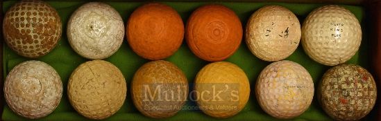 Selection of Dimple and Square Mesh Golf Balls to include Silver King plus dimple, PGA North