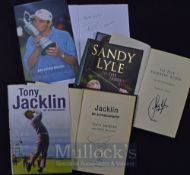 Collection of Open Golf Champions signed books (3) - Tony Jacklin “My Autobiography” 1st edition