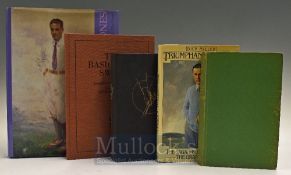 Bobby Jones selection of golf books - one signed (5) – “The Basic Golf Swing” publ’d 1990 Classic of