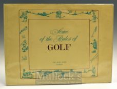 Crombie, Charles - “Some of The Rules of Golf ” 1st ed 1966 c/w dust jacket publ’d by Ariel Press