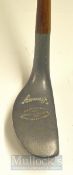 The Huntley by Cogswell & Harrison London Mallet Head Putter with rounded sole and fine grid deep