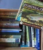 Assorted Selection of Fishing Books including Fishing Days, The Illustrated Memoirs of a