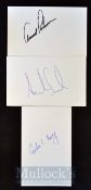 Arnold Palmer US Open, Open and Masters Golf Champion signed card – ideal for framing - first golf