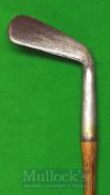 Concave Face Back Spin Styled Mashie with deep grooved face marks