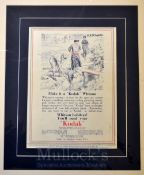 Collection of Golfing Magazine Advertisements and Photographs et al (3) – covering a period from