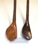WM Park Late Transitional Driver and a DC Robertson Bulger Driver in light stained persimmon with
