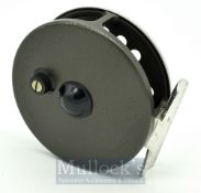 Fine Hardy Marquis 6 Silent Check alloy trout fly reel - U shaped line guide, smooth alloy foot,