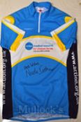 Nicole Denise Cooke MBE Autographed Cyclist Jersey – Welsh former professional road bicycle racer