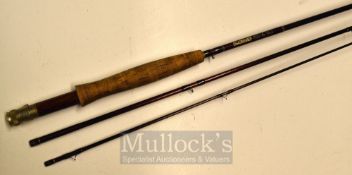 Sage Rod: Sage Graphite III 8’6” 3pc fly rod – line wt 5# - wt 3 3/16oz - wooden faux reel seat