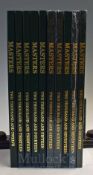Masters Official Golf Annuals (10) – complete run 2012- 2018 – incl 3x duplicates green and