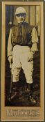 Gordon Richards Autographed Photograph - 1923 Black and White photograph signed to the mount Yours