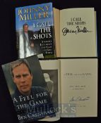 American Major Golf Players signed books (2) - Ben Crenshaw-“A Feel For The Game – To Brookline