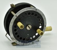 Allcock’s Reflex No 2 Casting 3.5” alloy casting reel - spring line guide, rim tensioner, smooth