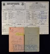 Lancashire Cricket Autographs c.1930s to include Eckersley, Tyldesley, Hallows, Iddon, Taylor,