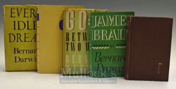 Darwin, Bernard golf book selection (5) - “Every Idle Dream” 1st ed 1948 c/w dust jacket (some
