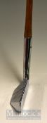 Auchterlonie of St Andrews Patent Prism Metal Head Putter re-chromed as new, showing the maker’s