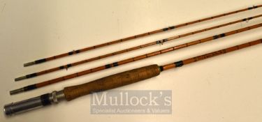 Ogden Smiths Rod: Good Ogden Smiths Ltd London England “The Royal Sovereign Rod” 8ft 6in 3pc split