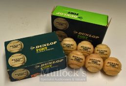 Dunlop Fort LTA Official Tennis Ball – Two boxes of 1978 Box of 6 balls (2)