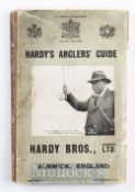 Hardy’s Anglers’ Guide 1926 48th Edition internally clean, creases and splits to covers, split to