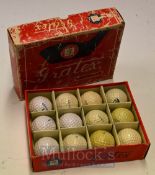 Selection of 20th Century Dimple Golf Balls to include Eagle, Falcon, Mercury, Planet, Saltire,
