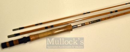 Norco Rod: Fine Norco Fishing Tackle Fordingbridge “The Crofter” 9ft 3pc raphona split cane fly