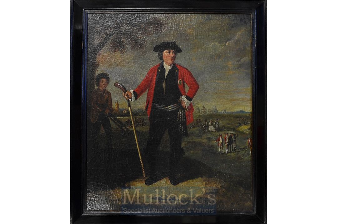 Allan, David Scottish Artist (1744-1796) after – oil on canvas copy of the original painting WM