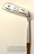 Gibson ‘All Square’ Putter with heavily offset square hosel and shaft, showing the Danga Wood