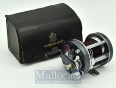 Abu Ambassadeur 6500c High Speed level wind multiplier reel – with grey end plates – very slight rim