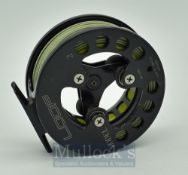 Loop Sweden Model 2 large arbour hi tech alloy fly reel ser. no. 4994 - 3.75” diameter, twin tri