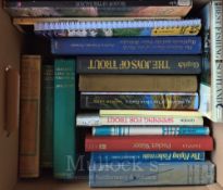 Selection of Mixed Fishing Books to include Game Fish of the Pacific, Anatomy of a Fisherman, Fine