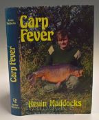 Maddocks Kevin – Carp Fever 1982 2nd edition signed by the author with dj