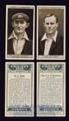 Cricket 1926 Ogden’s Cigarette Cards a complete set of 50 cards in black and white, includes England