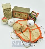 JB Halley Parachute Golf Ball and Box with parachute in the maker’s original box together with 2x