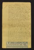 1887 Ernest Little Manuscript ‘Address Read to the Members & Friends of The South African College On