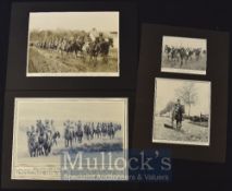 India & Punjab – WWI Indian Cavalry in France – 4x Photographic images 1914/15 showing Sikhs and