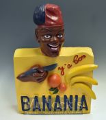 Advertising - counter image - Banania - 2nd half of 20th century – France: Bright vibrant colours,